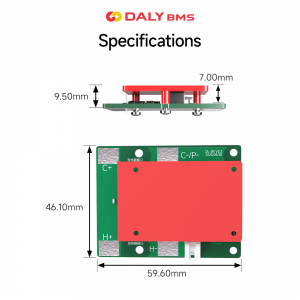 DALY heating module for BMS