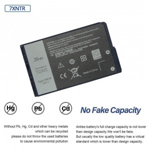 J7HTX Battery for Dell Latitude 7202 7212 Rugged Extreme Tablet 7XNTR