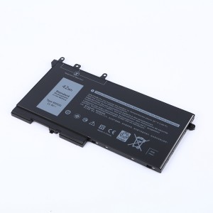 42WH 3DDDG Battery For Dell Latitude E5280 E5490 E5580 Precision 3520 3530 80JT9