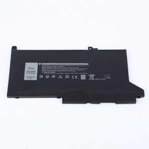 China Factory for Lithium Battery Cells - DJ1J0 Battery for Dell Latitude 12 7280 7290 13 7380 7390 14 7480 7490 – Damet