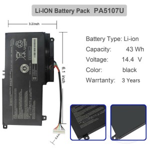 PA5107U-1BRS Laptop battery For Toshiba Satellite L40D L45 L55 L55A