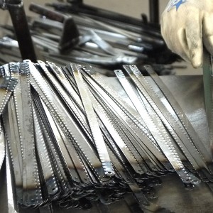 Hoja de sierra para metales totalmente de acero al carbono duro