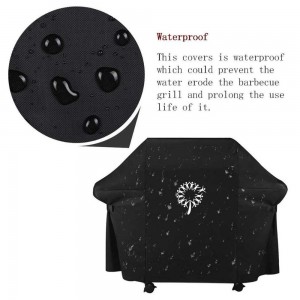 Heavy Duty Dust-proof Waterproof PVC Coated BBQ Gas Grill Cover