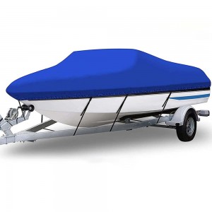Heavy Duty 600D Oxford Fabric Waterproof Anti-Fade Trailerable Boat Kavha Nebhegi Rekuchengeta