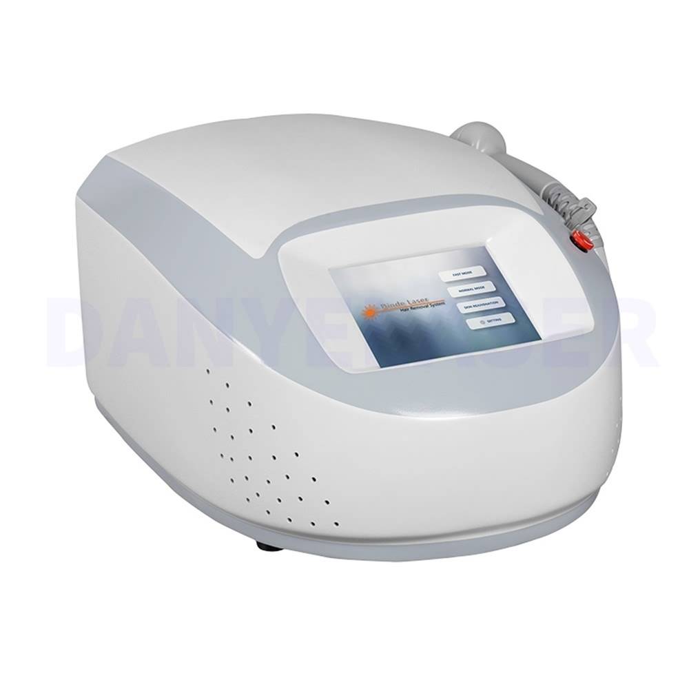 Portable 808 755 1064 diode laser hair removal machine
