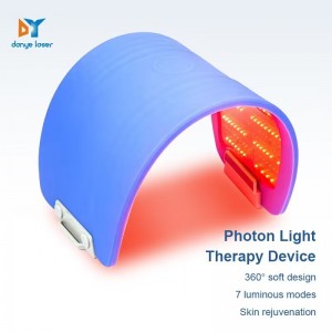 Anti-Aging 7 Color Silicone PDT LED Therapy Skin beauty device