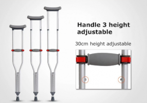 Foldable Axillary Crutch