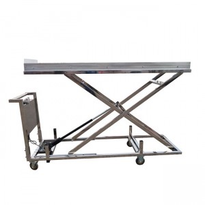 Factory Supply China Hospital Ystsc151  Cot Mortuary Trolley
