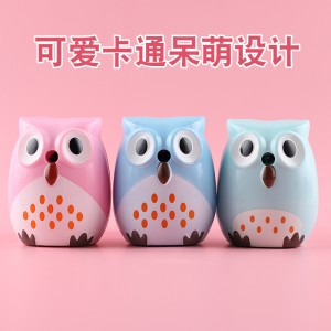 China Gold Supplier for Hot Sales Makeup Cosmetics Double Makeup Eye Lip Pencil Sharpener