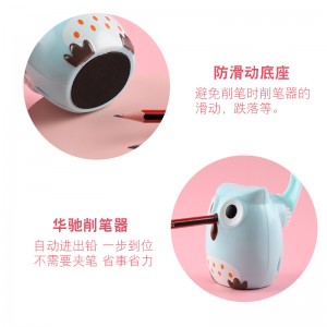 Newly Arrival China School Student Favorite Cute Owl Pencil Sharpener