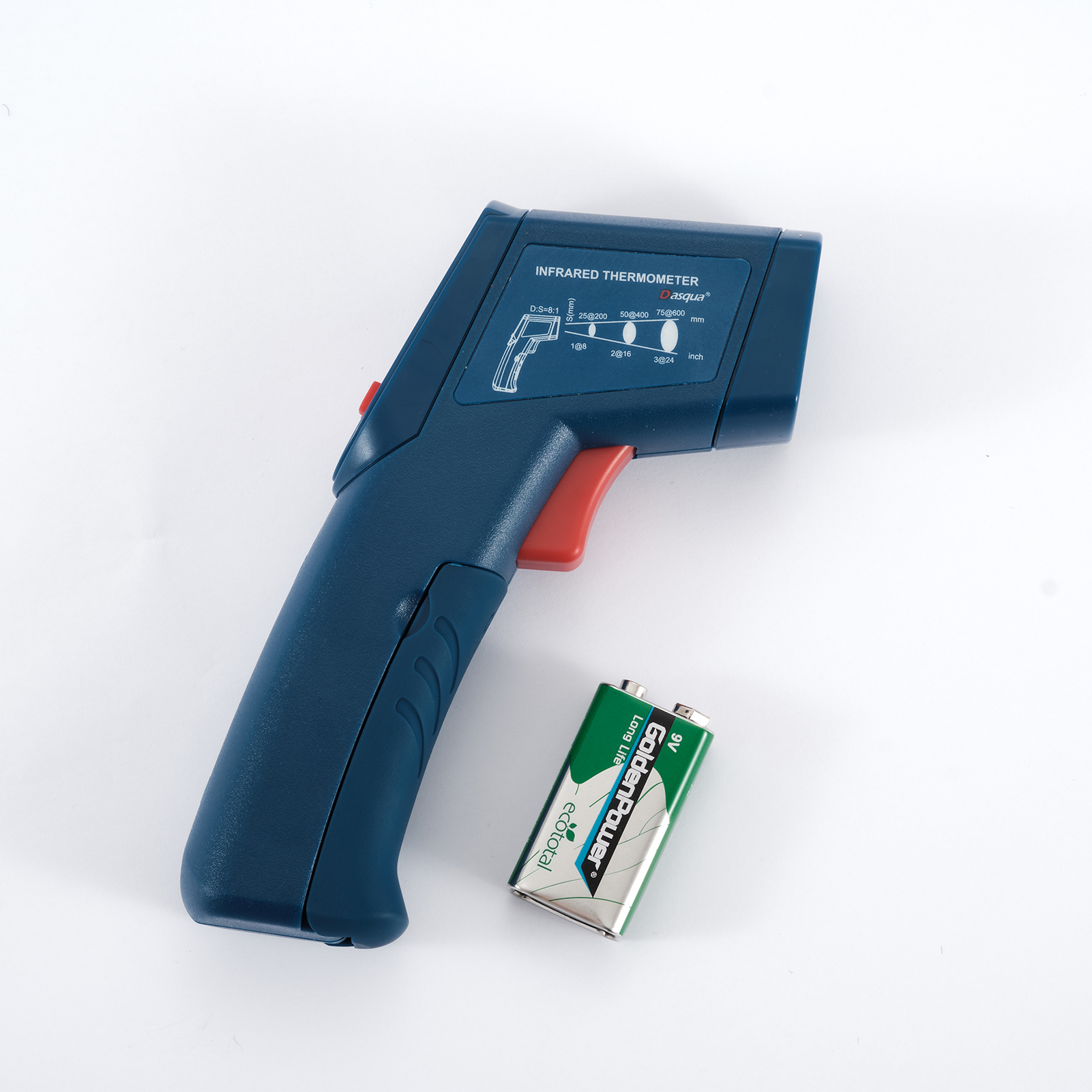 Blue Infrared Thermometer, Non-contact Digital Laser Temperature