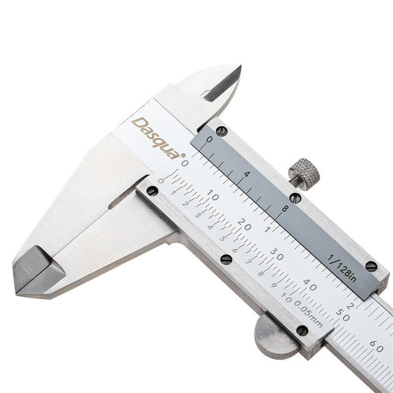 DASQUA 6 Inch/150mm Stainless Steel Vernier Caliper Micrometer Durable Stainless Steel Measuring Tool Caliper for Precision Measurements Working Stable Featured Image