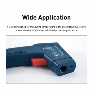DASQUA High Accuracy -20℃～320(℃-4℉～608)℉ Digital Infrared Thermometer   Non-Contact Digital Temperature Gun IR Thermometer for Industrial, Kitchen Cooking, Ovens