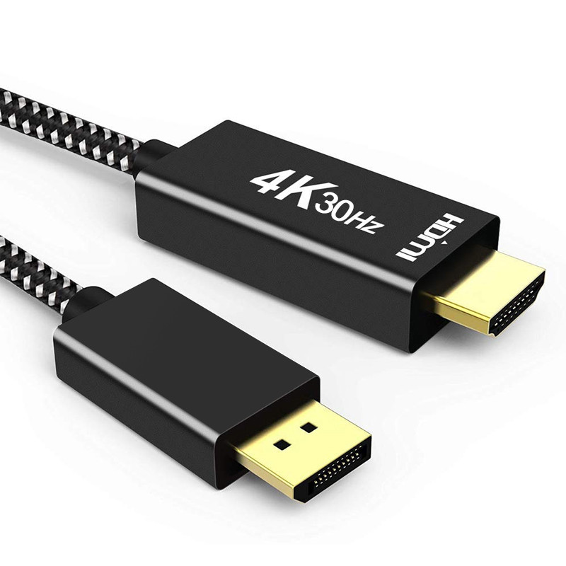 DP TO HDMI Cable 4k 30hz