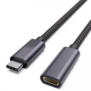 USB Type C Extension Cable, USB 3.1 Gen2 Type C Male to Female Extension Cable