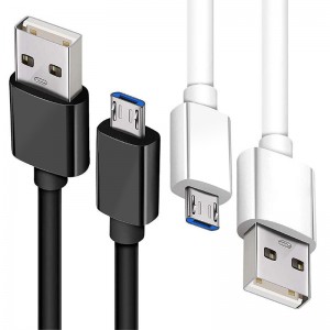USB 2.0 A Male to Micro B Cable, Micro USB Cable, High Speed USB Durable Cheap Android Charger Cable