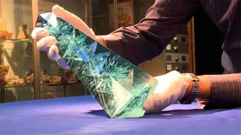 The largest cut aquamarine in the world so far.