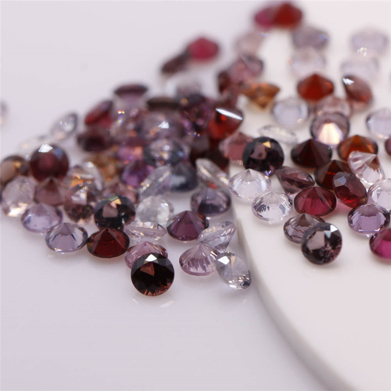 2022 wholesale price Spinel Natural - Natrual Color Spinel Loose Gems Round 1.0mm – Datianshanbian