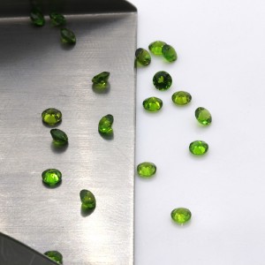 Factory wholesale Imperial Diopside - Size 1.0mm Round Cut Natural Diopside Loose Gems Crystal Clean – Datianshanbian