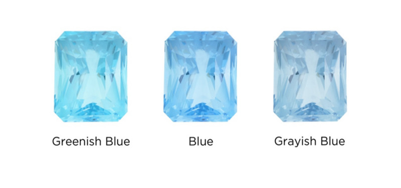 The romance of colorful gemstones – aquamarine.