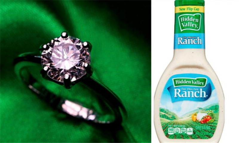 Fantastic knowledge – salad dressing is made of cultivated diamonds