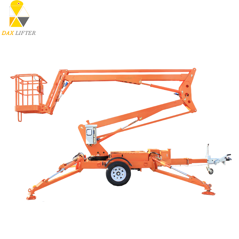China Electric Aerial Platforms Towable Spider Boom Lift