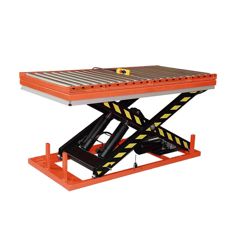 China Roller Scissor Lift Table 3000kg Hydraulic Supplier Best-selling Low Price