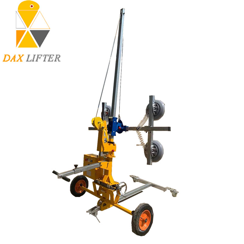 China supplier door window vacuum glass moving trolley