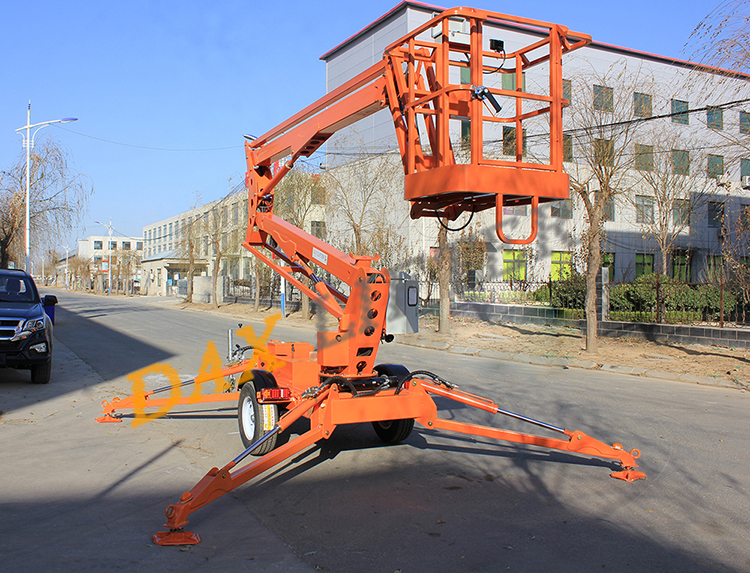 What are the multiple uses of articulated boom lift?