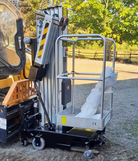 Why does the chain of the aluminum man lift fall off? How to deal with emergency and professional maintenance?