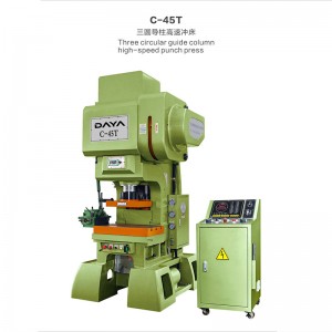 Online Exporter 80t C Type Single Point Press Machine - C Frame High Speed Press – Daya