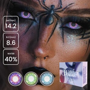 OEM/ODM China Contact Lenses In Store - 1 Pair NEW Fashion Lenses Color Soft Big Eye Cosplay Contact Lenses for Eyes acuvue oasys trendrehab lens – ComfPro