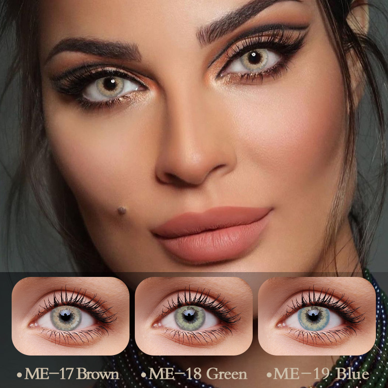 DB Foggy brown Good quality super natural colored eye contacts lenses hot selling wholesale color contact lensPopular