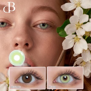 12 colored beauty eye contact lenses accept new...