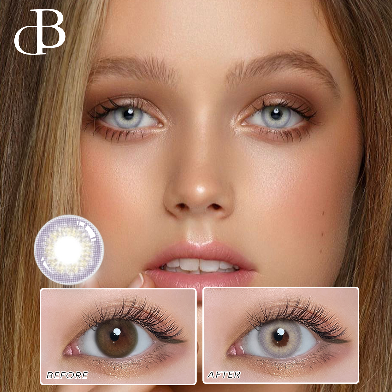 Contact Lens Wholesale Soft Contacts Eyes Color Lens Cosmetic Natural Colored Eye Contact Lenses