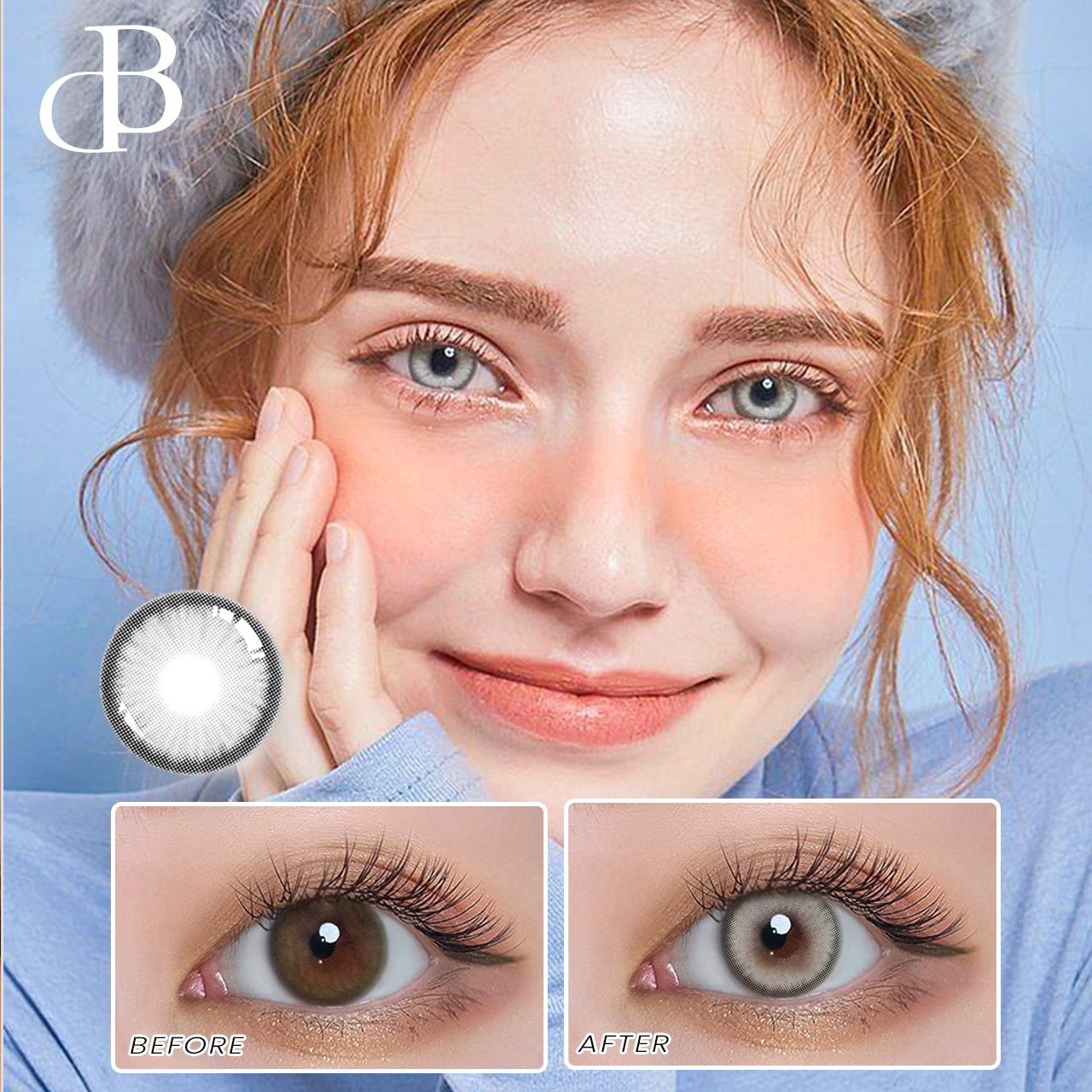 Good quality for mid east soft contact lenses cosmetic Nature Look New Look Color contact lens