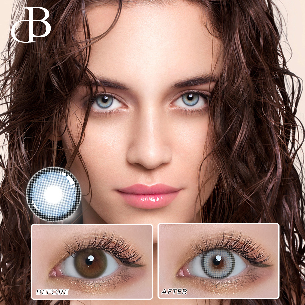 Wholesale good quality Style Soft Contact Lenses Contour yearly comfortable and shinny hotsale