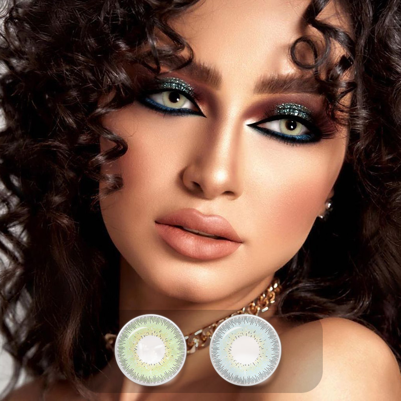 DBeyes 2-Tone Yearly Pure Hazel color sensual beauty lenses branclear color contact contact lenses