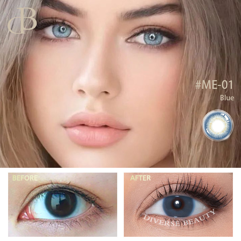 Yearly Soft Colored Contact Lenses Cheap Price Factory Directly Fresh Bright Contacto