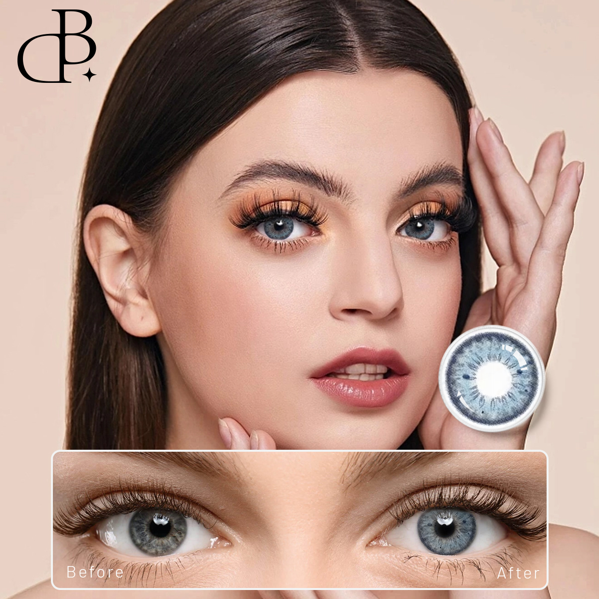 Yearly Natural Colored Contact Lenses Comfortable Color Contacts Color Eye Contact Lenses wholesale
