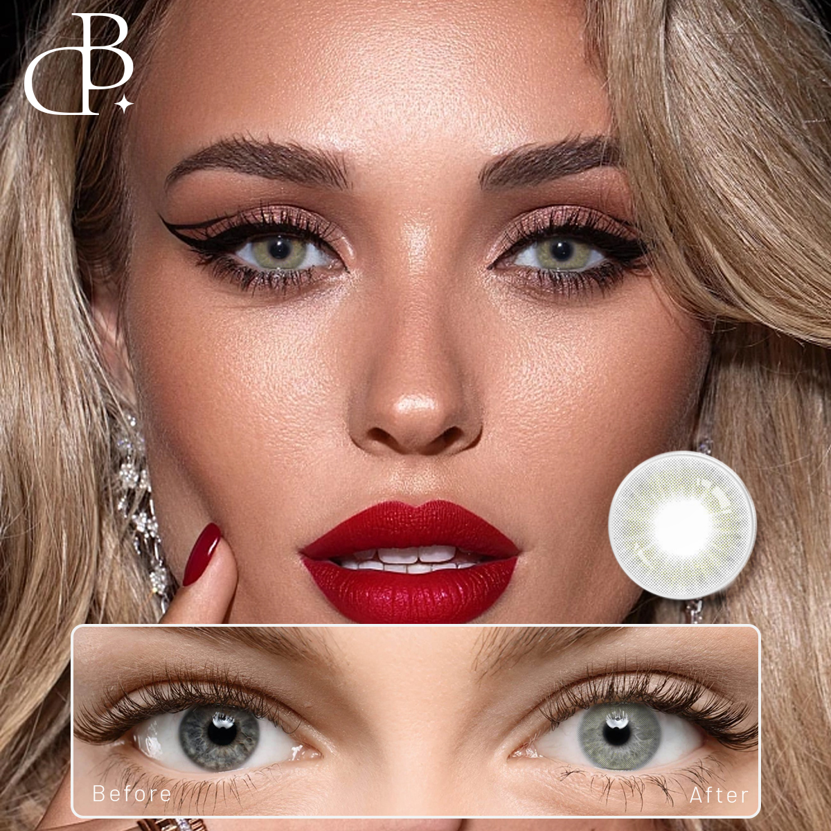 DBeyes Yearly Contact Color Lenses For Eyes Non Prescription Luxury Contacts Lenses