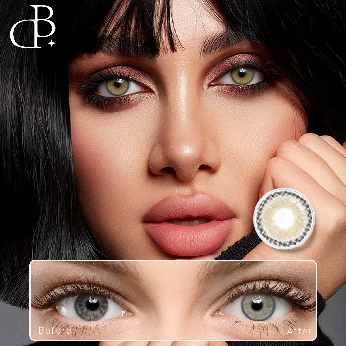 HOT Beauty 1 year colored eye contact lenses wholesale super natural beautiful style color contact lens