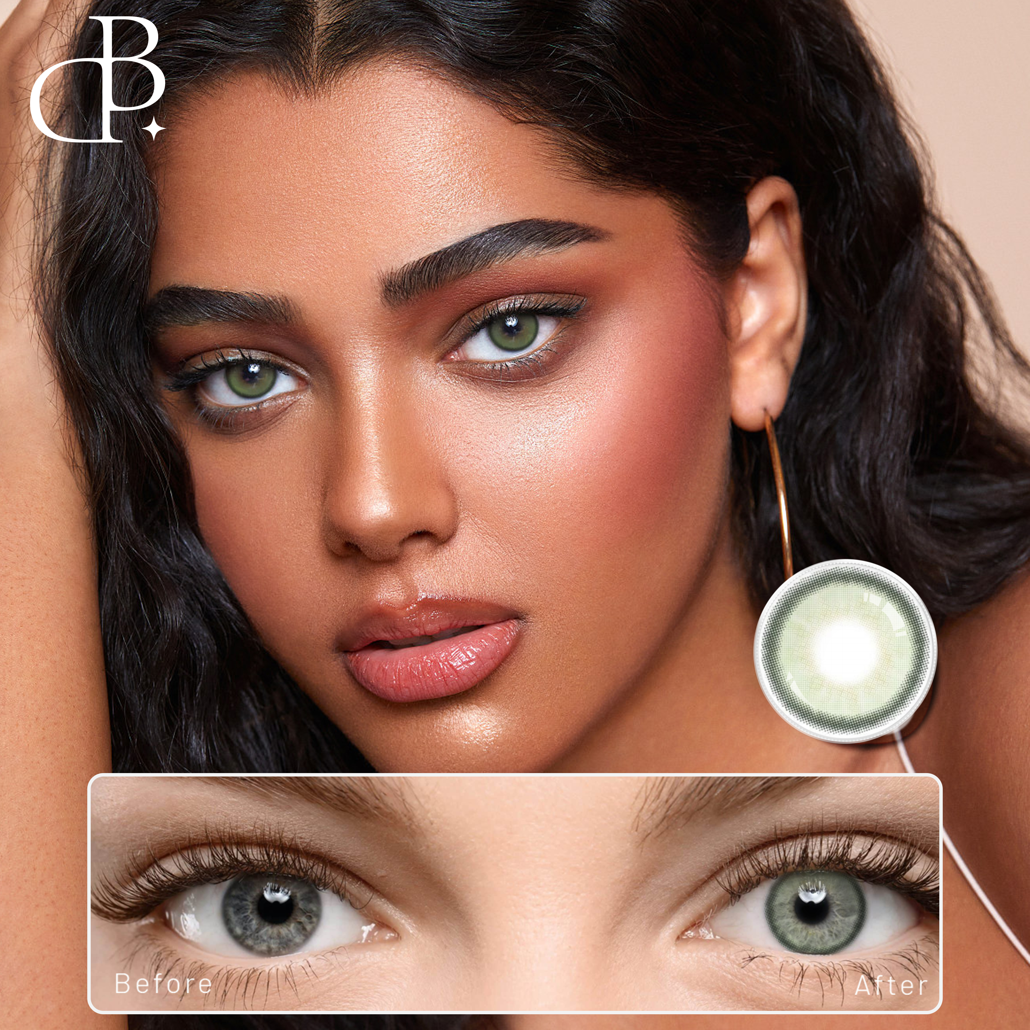 2023 lentes de contacto New Style Natural Eyes Colored Lens Cosmetic Eyes Color Contacts Lenses