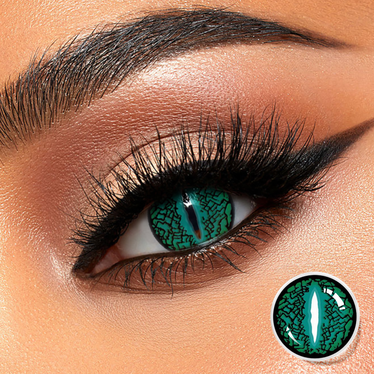 High Quality Halloween Lenses Snake eyes Colored Eye Contact Lens Lentes de Contacto Contact Lenses