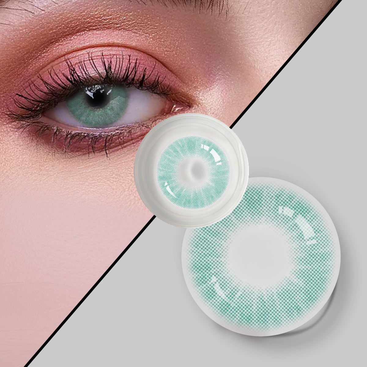Yearly color eye lenses Colored Contact Lenses Customization Circle Soft Color lens Hot Sellers