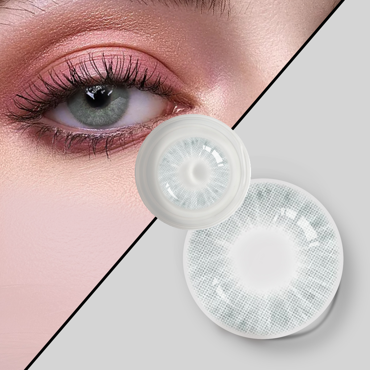 Prescription Color eye contact lenses Power Nature Look New Look Color china contact lens wholesale