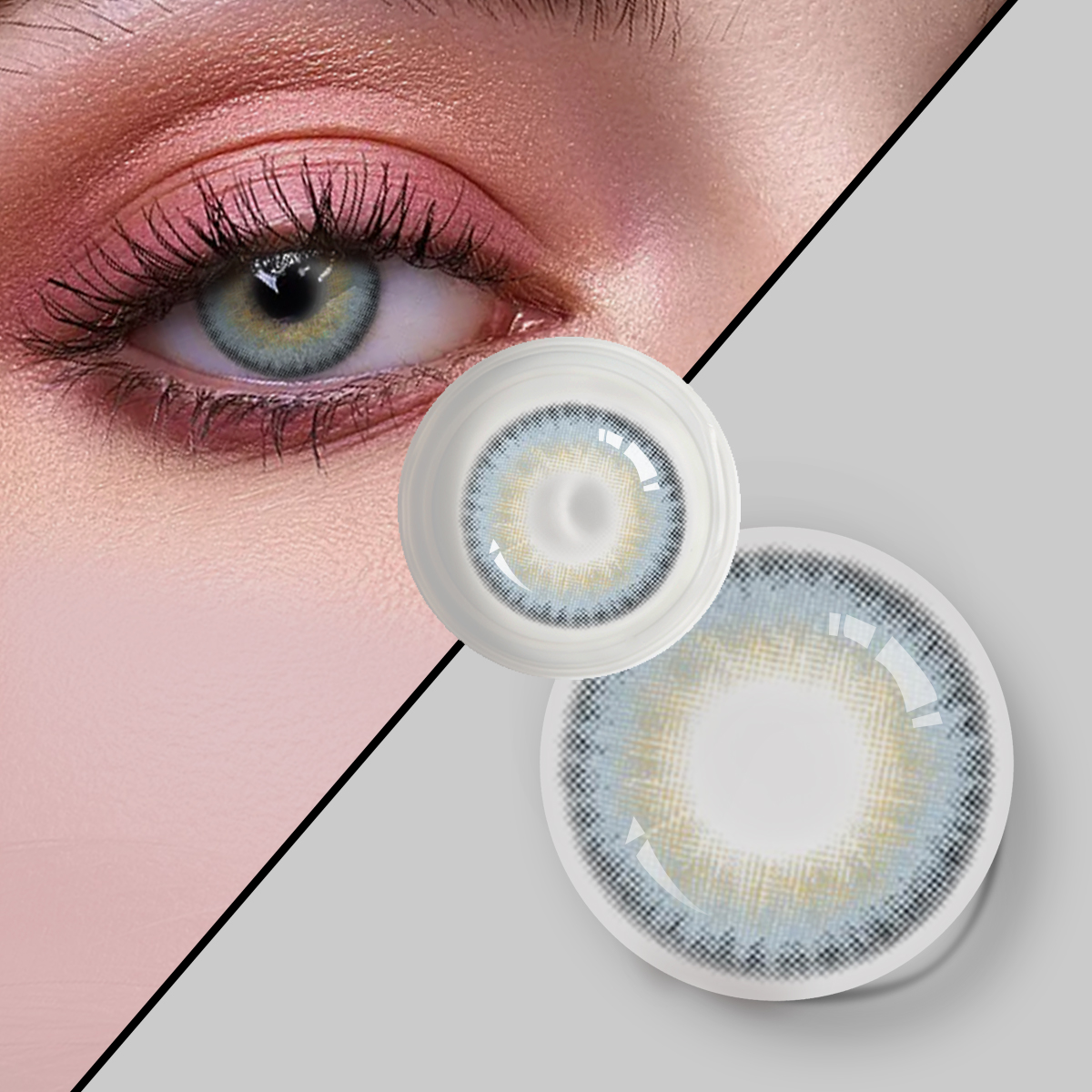 Natural Colored Eye Contact Lenses Contact Lens Wholesale Soft Contacts Eyes Color Lens Cosmetic