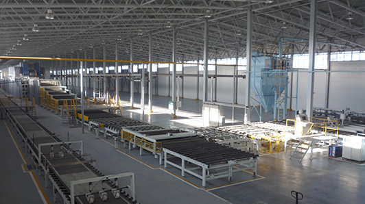 Super Lowest Price Auto Gypsum Block Production Line - Gypsum Ceiling Board Production Line – Decheng