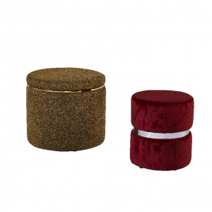 simple design of POUF or Ottoman or Footstool made in China KSD-P051