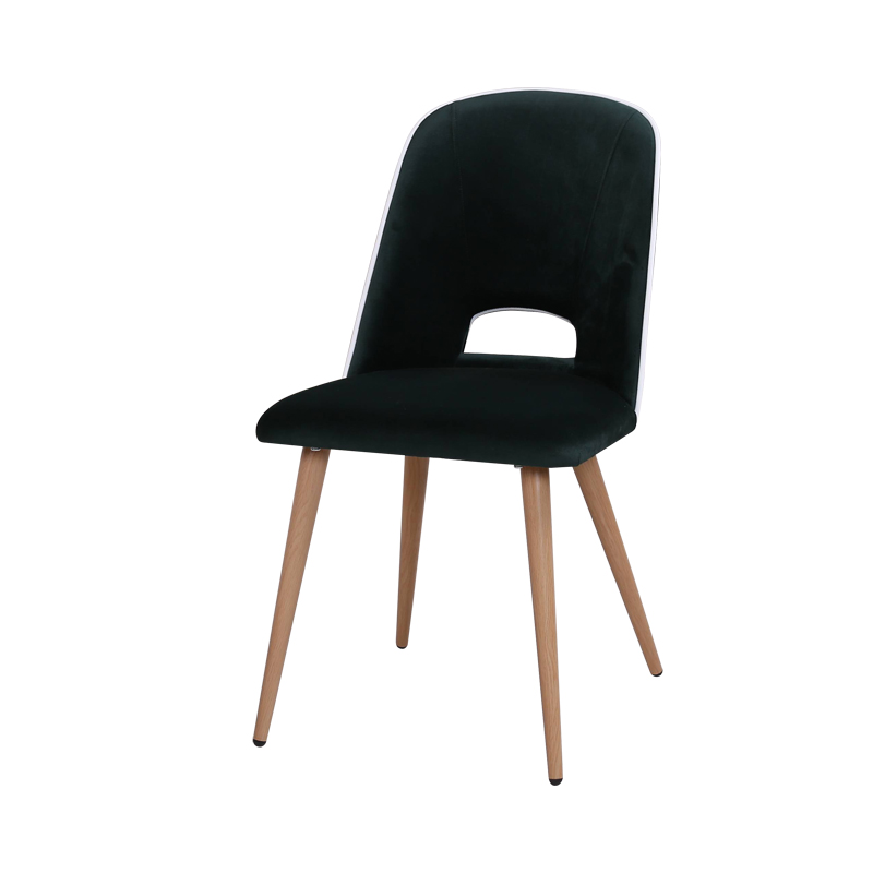modern dining chair with metal legs made by chair factory 887CH Featured Image